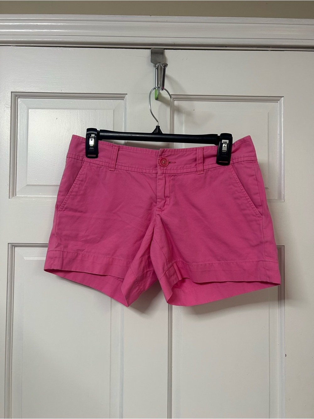 Lilly Pulitzer Bright Hot Pink Cotton Bermuda Shorts